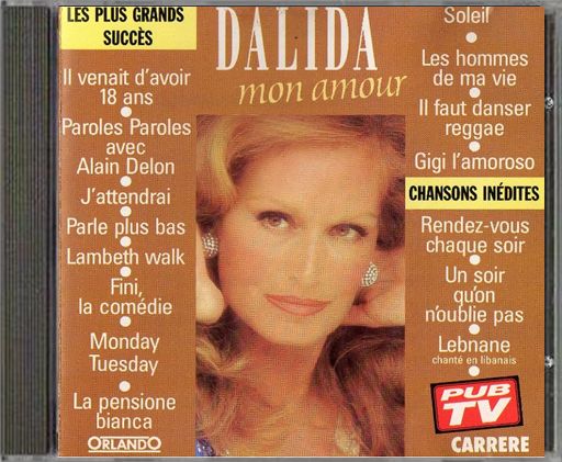 CD Dalida avec "La pensione bianca"